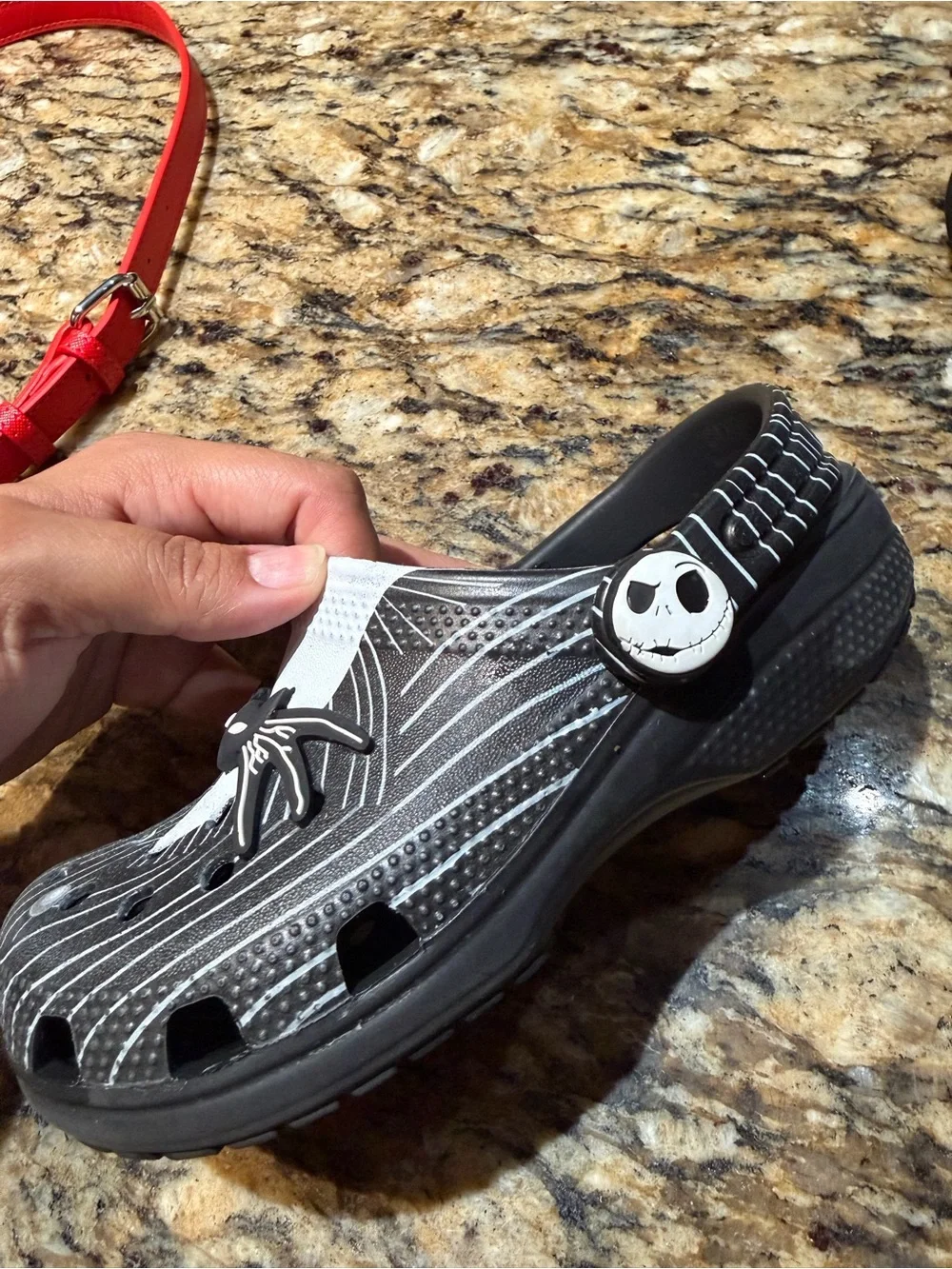 Nightmare Before Christmas Jack Crocs
